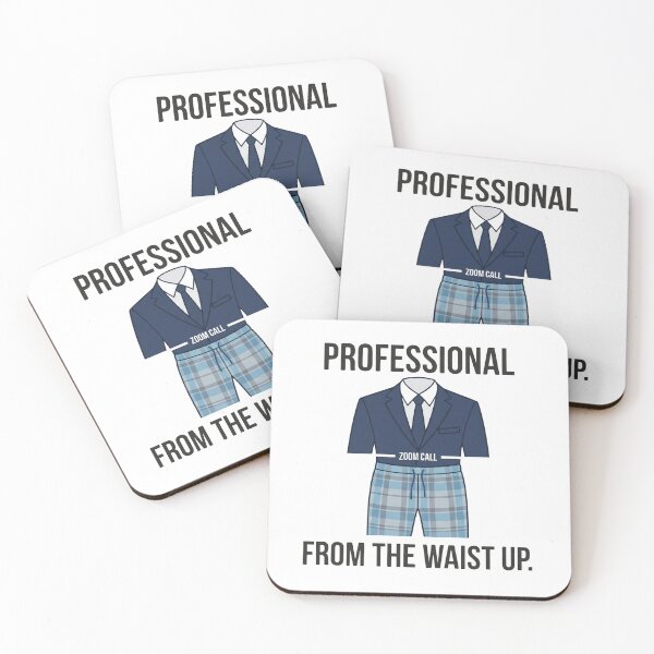 Item preview, Work From Home Shirt | Professional From the Waist Up Tee | WFH T-Shirt | Funny Remote Work Gift designed and sold by UnateStudio.