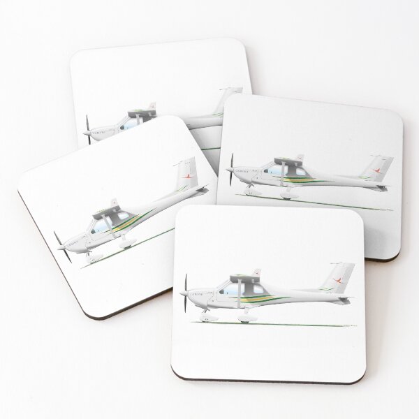 Item preview, Jabiru Aircraft J170 designed and sold by Grubby Fingers Aircraft Illustration.