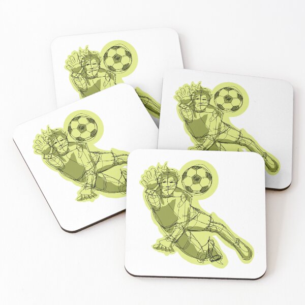 Item preview, Goalkeeper With white background  designed and sold by missmann.