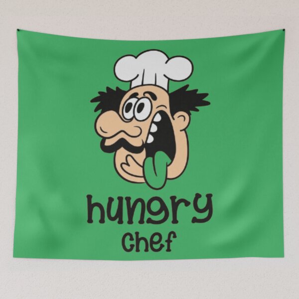 Item preview, Hungry chef  designed and sold by APEX CLOTHINGS.
