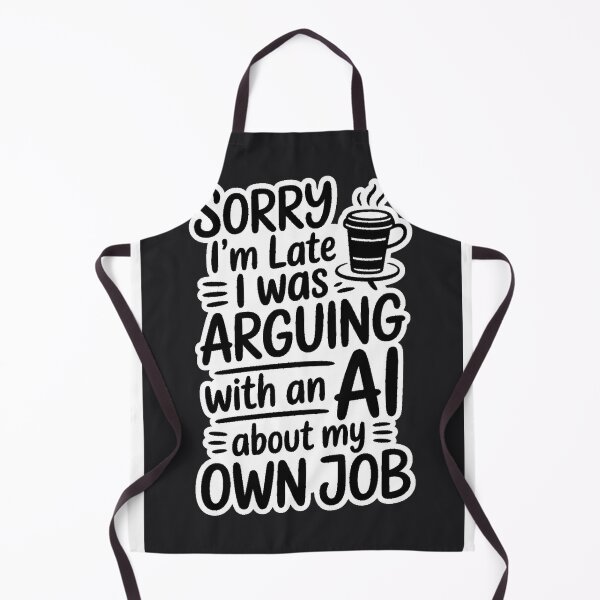 Item preview, Sorry I'm Late I Was Arguing With An AI designed and sold by Bianca Oltean.