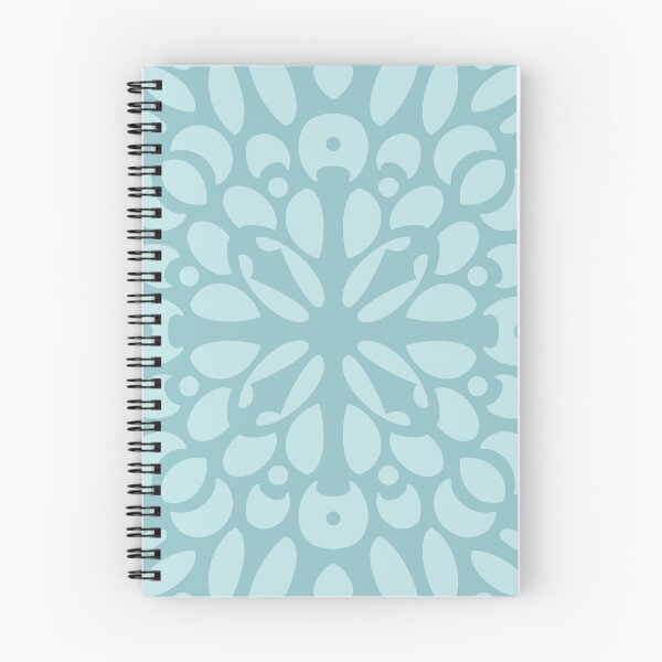 Item preview, Muted Turquoise Abstract Curves and Ovals designed and sold by Doodleblog.