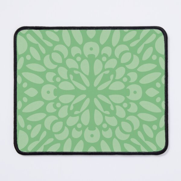 Item preview, Muted Green Abstract Curves and Ovals  designed and sold by Doodleblog.
