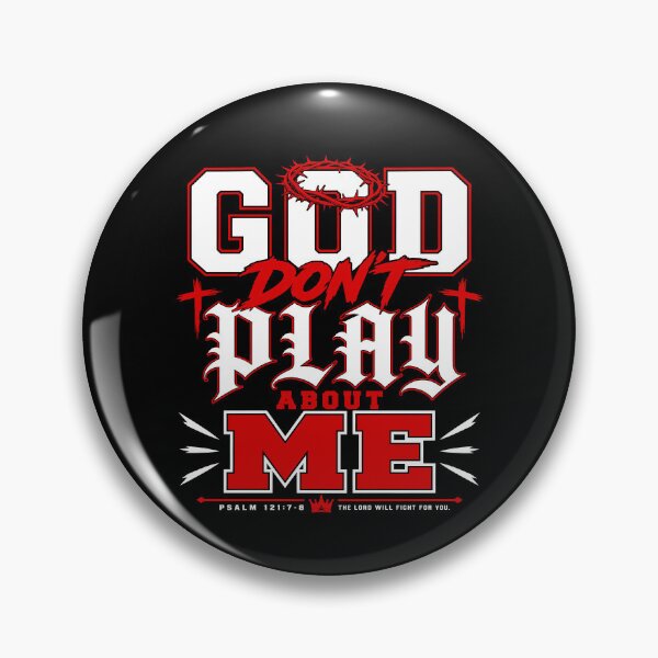 Item preview, God Don't Play About Me designed and sold by Poopielandia.