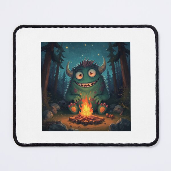 Item preview, Camping Monster ?️? designed and sold by TanmayCreates01.