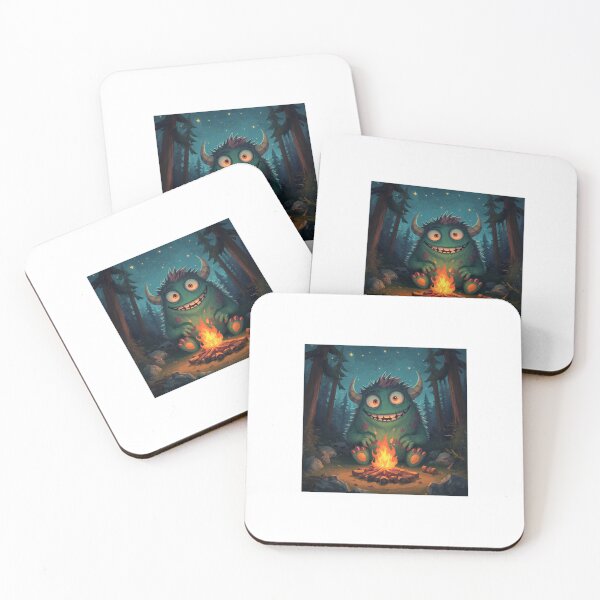 Item preview, Camping Monster ?️? designed and sold by TanmayCreates01.