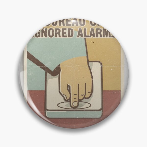 Item preview, Bureau of Ignored Alarms designed and sold by PictorialWhimsy.