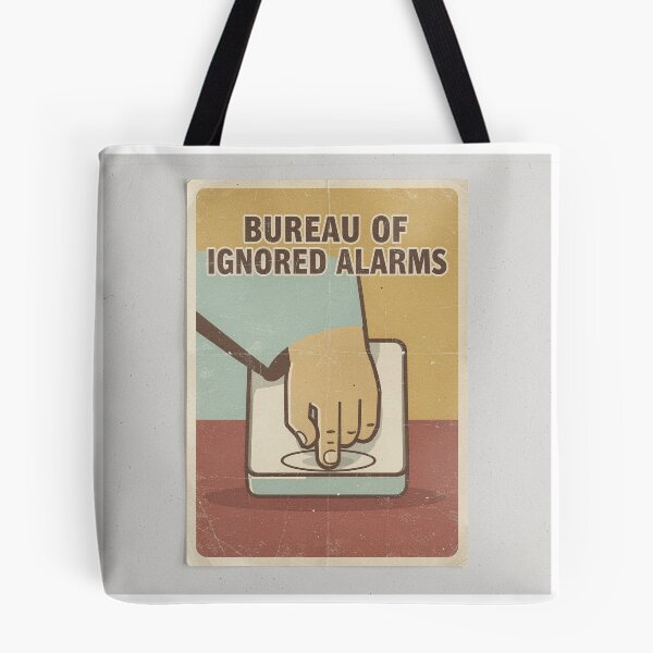 Item preview, Bureau of Ignored Alarms designed and sold by PictorialWhimsy.