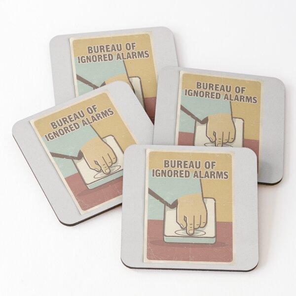Item preview, Bureau of Ignored Alarms designed and sold by PictorialWhimsy.