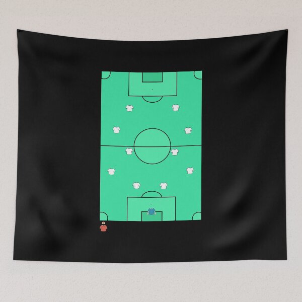 Item preview, Classic 442 Soccer Formation Tactical Pitch Design designed and sold by shopdiego.