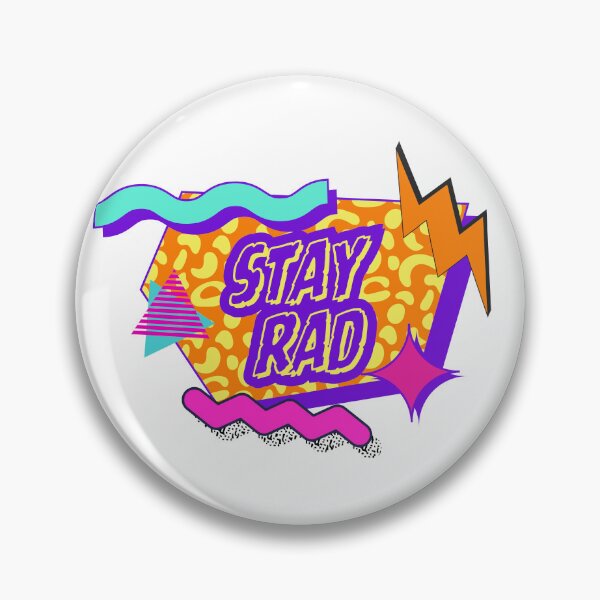 Item preview, Retro 80's 90's Stay Rad designed and sold by DopeTeezCompany.