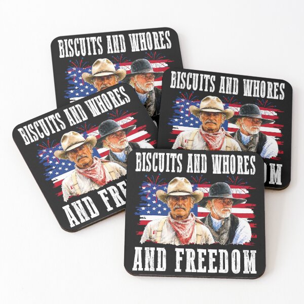 Item preview, Lonesome Dove Movie Biscuits And Wh0res and Freedom designed and sold by Angryblu3.