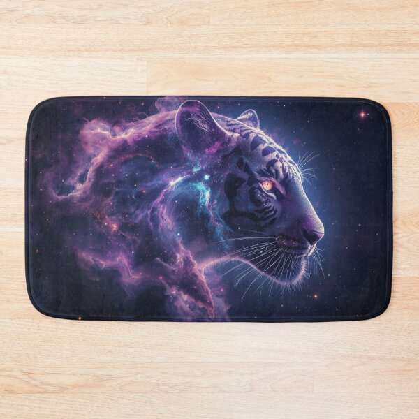 Item preview, Galactic Tiger Head in Cosmic Space designed and sold by Nick Seidel.