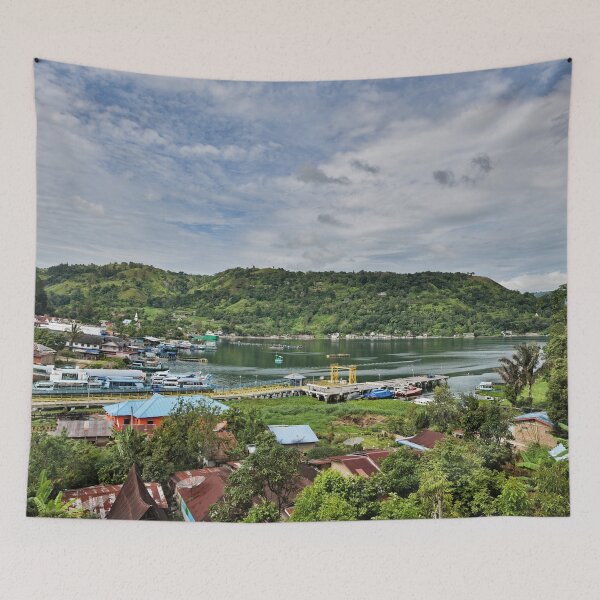 Item preview, The charm of the Parapat hills designed and sold by franck380.
