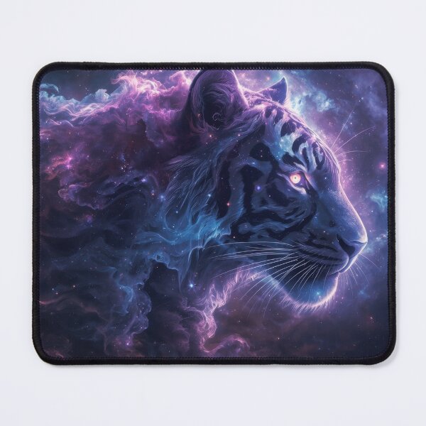 Item preview, Cosmic Tiger Art Print - Galaxy Spirit Animal designed and sold by Nick Seidel.