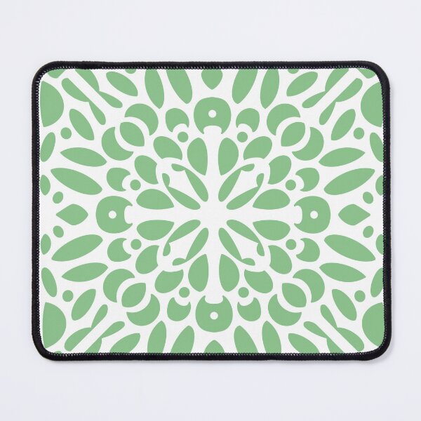 Item preview, Green and White Cross Tile Design designed and sold by Doodleblog.