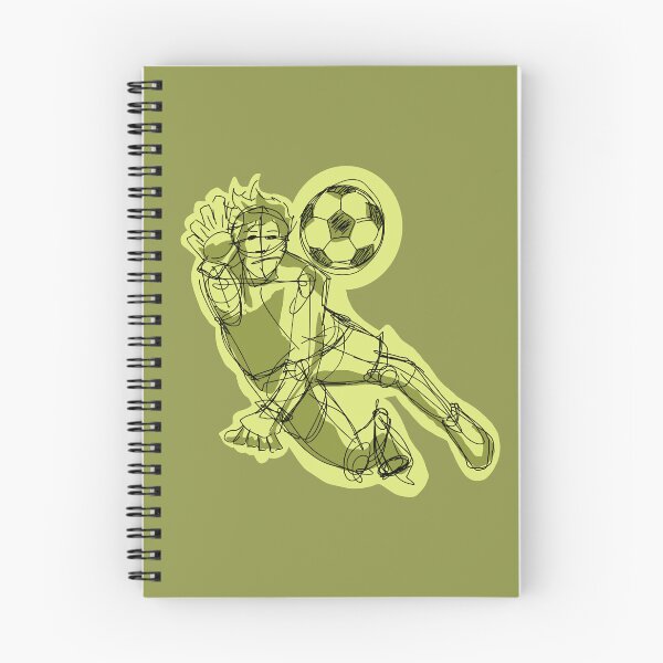Item preview, Goalkeeper With green background  designed and sold by missmann.