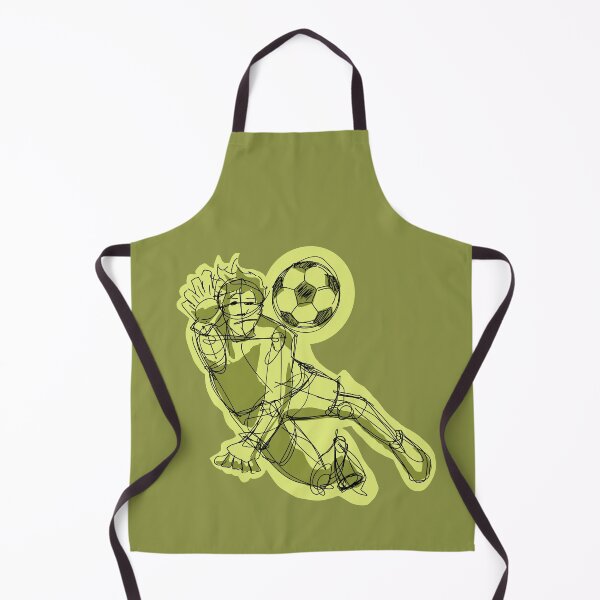 Item preview, Goalkeeper With green background designed and sold by missmann.