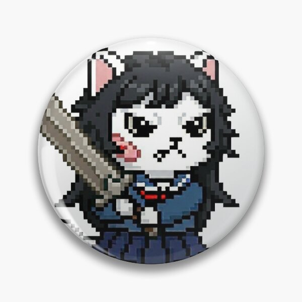 Aperçu de l'œuvre Lame de Chatte — Le Regard de la Guerrière Après l'École créée et vendue par fozero Pixel.