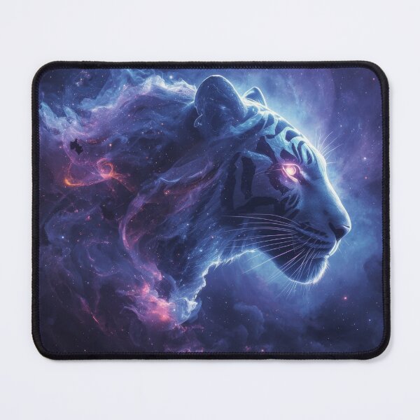 Item preview, Cosmic Tiger Art with Nebula Background designed and sold by Nick Seidel.