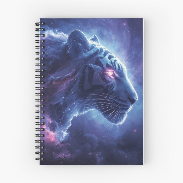 Item preview, Cosmic Tiger Art with Nebula Background designed and sold by Nick Seidel.