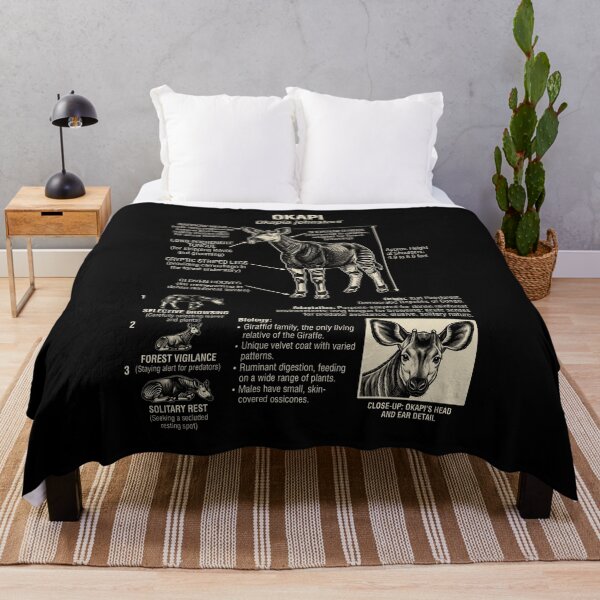 Item preview, Okapi Scientific Anatomy Biology Animal Lover designed and sold by Kimberley King Art King Art.