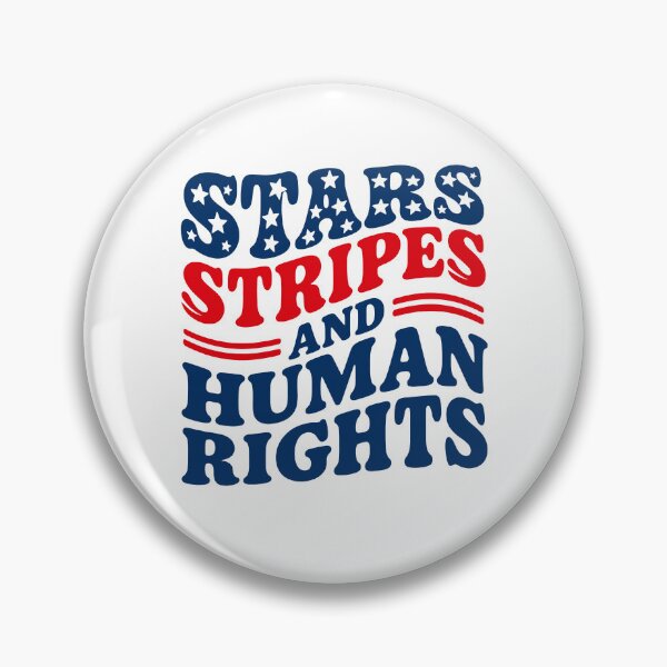 Item preview, Stars Stripes And Human Rights designed and sold by Cravens-Museum.