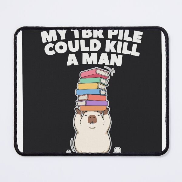 Item preview, My TBR Pile Could Kill A Man Book Lover designed and sold by Bianca Oltean.