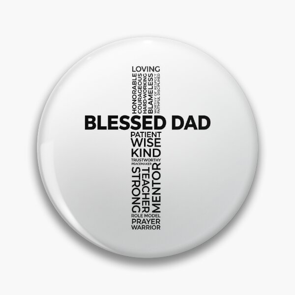 Item preview, Christian Blessed Dad Cross designed and sold by JamesDriggers.