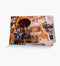 Bookshop Eccentricies Greeting Card