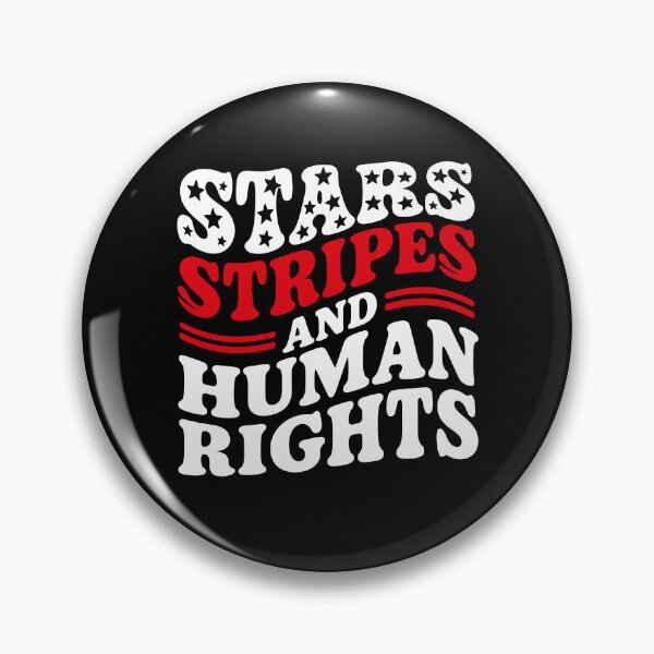 Item preview, Stars Stripes And Human Rights designed and sold by Cravens-Museum.