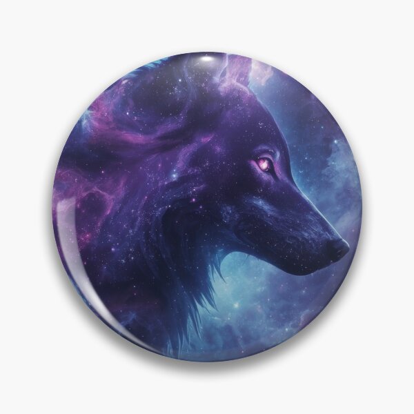 Item preview, Cosmic Wolf Art Print designed and sold by Nick Seidel.