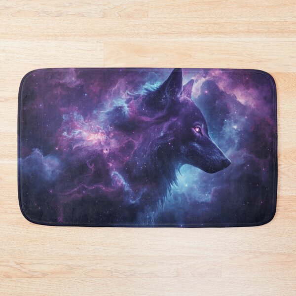 Item preview, Cosmic Wolf Art Print designed and sold by Nick Seidel.