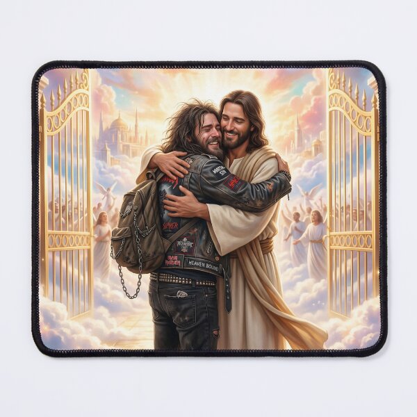 Item preview, Metalhead welcomed by Jesus designed and sold by WiseBow.