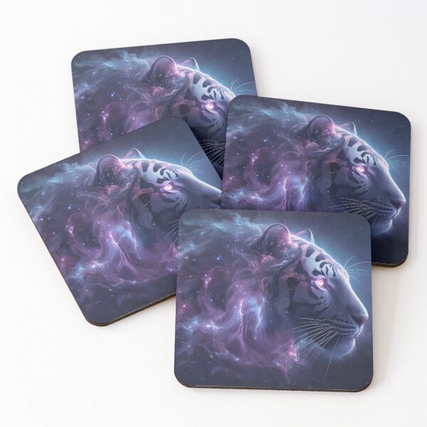 Item preview, Cosmic Tiger in Nebula Art designed and sold by Nick Seidel.