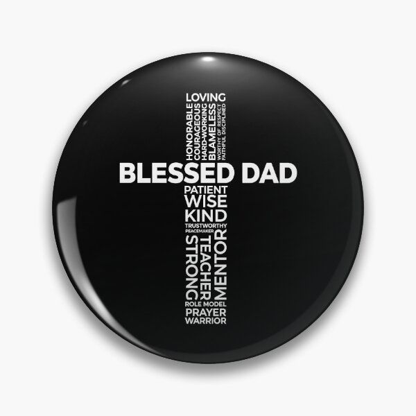 Item preview, Christian Blessed Dad Cross designed and sold by JamesDriggers.