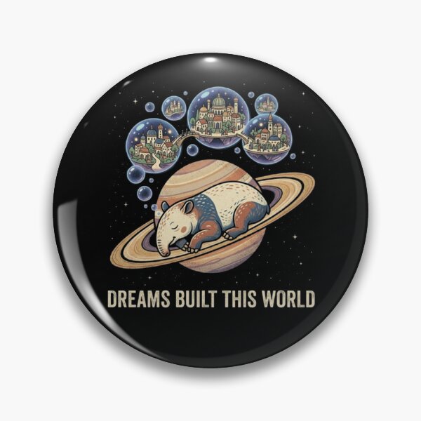 Item preview, Dreams Built This World – Cosmic Anteater designed and sold by Dogandesighn.