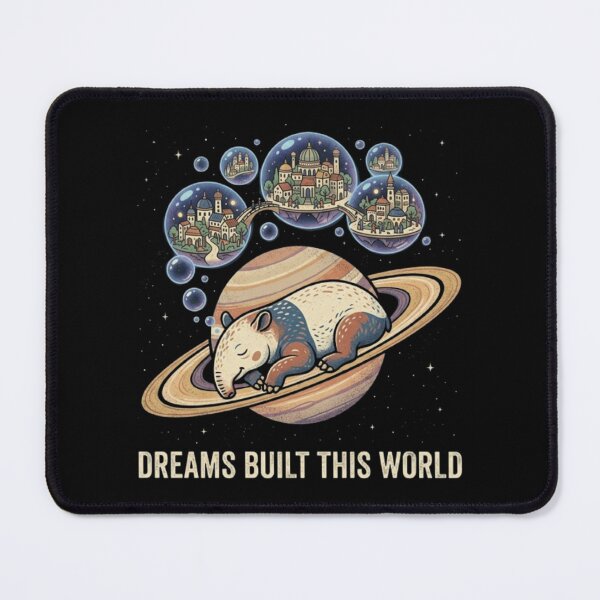 Item preview, Dreams Built This World – Cosmic Anteater designed and sold by Dogandesighn.