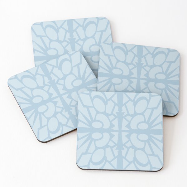 Item preview, Soft Blue Tile Design designed and sold by Doodleblog.