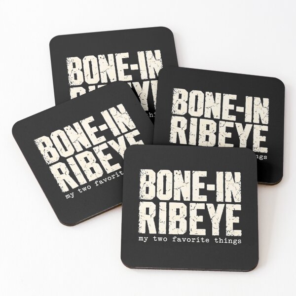 Item preview, Bone-In Ribeye My Two Favorite Things Vintage BBQ Steak Lover designed and sold by haitrieuic96.