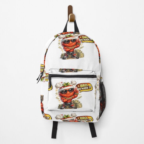 Item preview, Bro We Made It Funny Tomato Hustle Meme Gift designed and sold by Bhinfy.