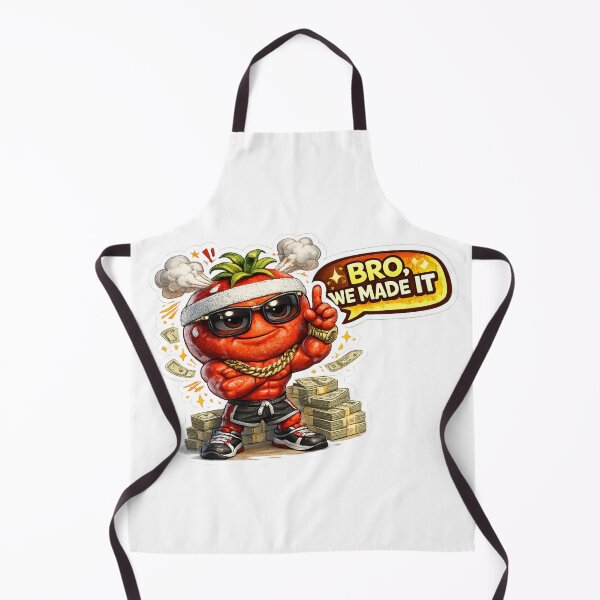 Item preview, Bro We Made It Funny Tomato Hustle Meme Gift designed and sold by Bhinfy.
