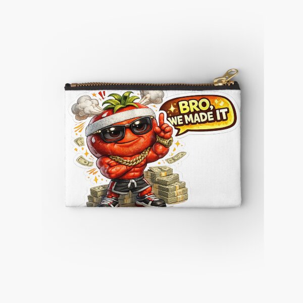 Item preview, Bro We Made It Funny Tomato Hustle Meme Gift designed and sold by Bhinfy.