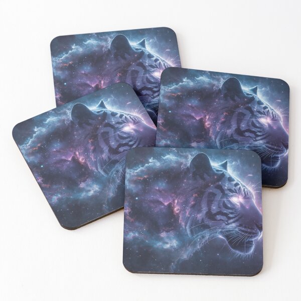 Item preview, Cosmic Tiger in Nebula Art designed and sold by Nick Seidel.