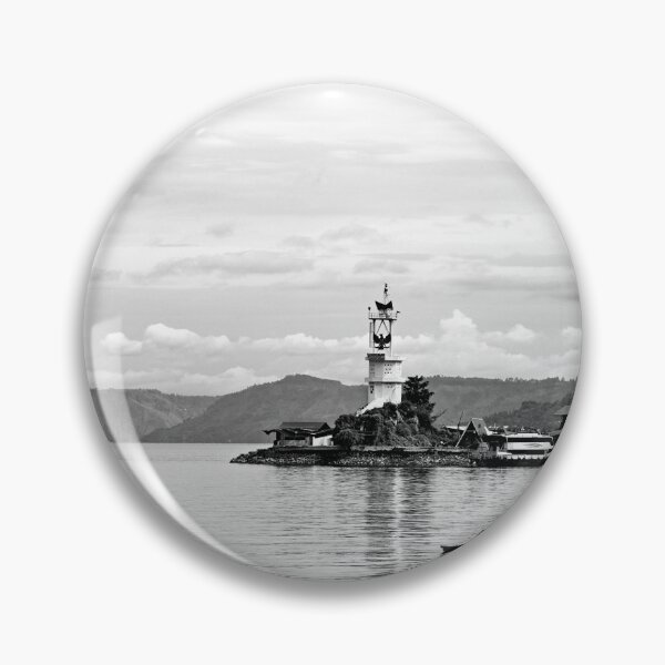 Item preview, Monochrome serenity on Lake Toba designed and sold by franck380.