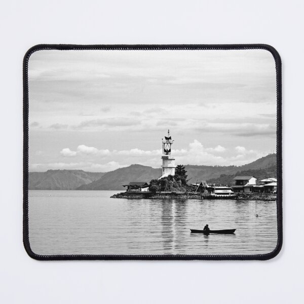 Item preview, Monochrome serenity on Lake Toba designed and sold by franck380.
