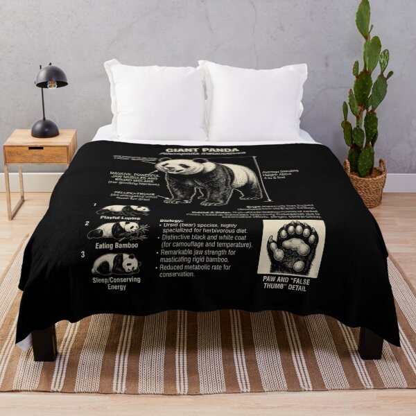 Item preview, Panda Scientific Anatomy Biology Animal Lover designed and sold by Kimberley King Art King Art.