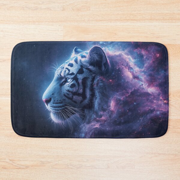 Item preview, Cosmic White Tiger Art designed and sold by Nick Seidel.