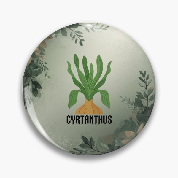 Item preview, Cyrtanthus Obliquus Bold Botanical Graphic designed and sold by GreenDivisionJP.