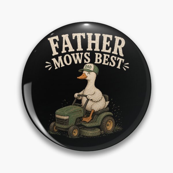 Item preview, Farmer Dad Duck Riding Lawn Mower Vintage Father Humor Art designed and sold by MotivaChic.